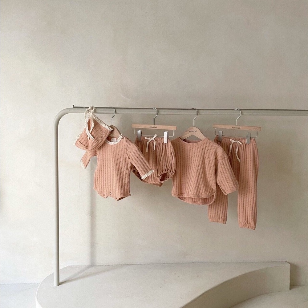$26 ADD ON‎ monbebe romper hanna andersson quincy mae tea collection angel dear